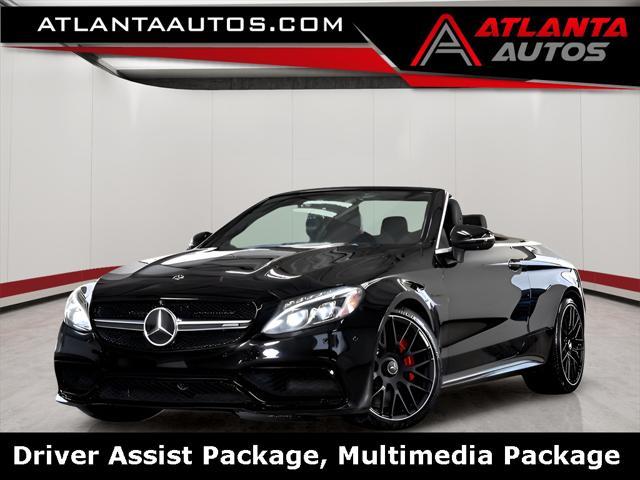 used 2018 Mercedes-Benz AMG C 63 car, priced at $44,999