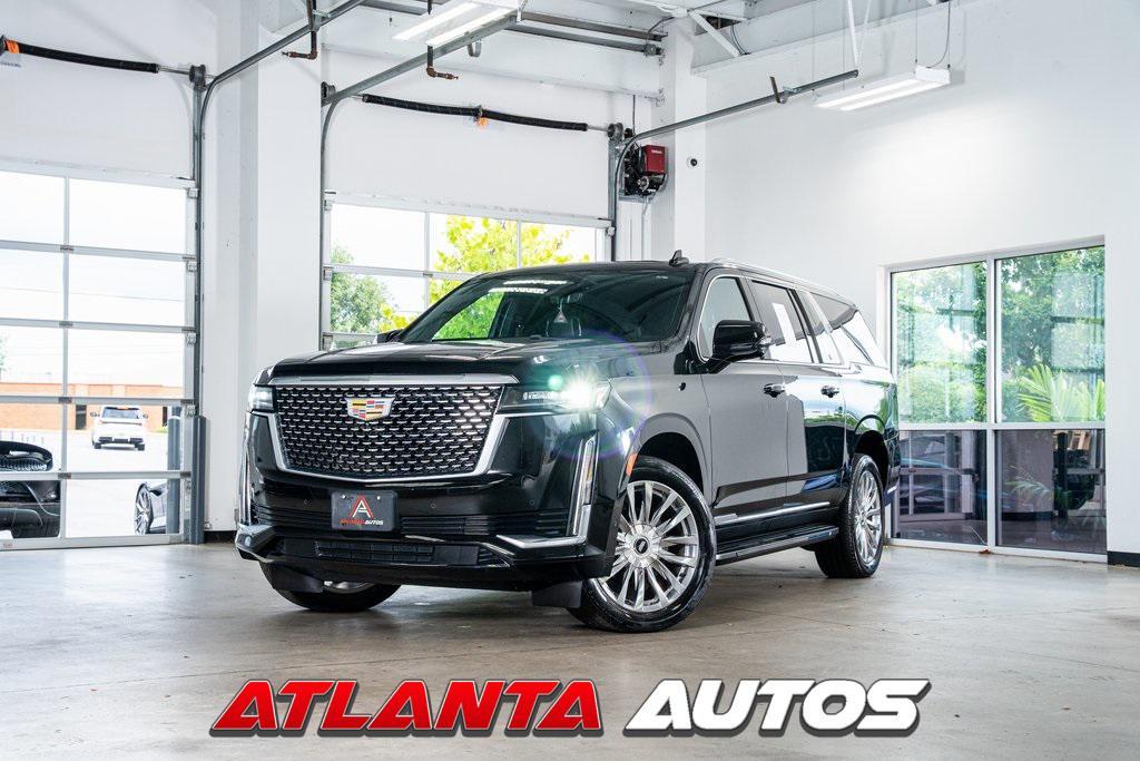 used 2023 Cadillac Escalade ESV car, priced at $63,999
