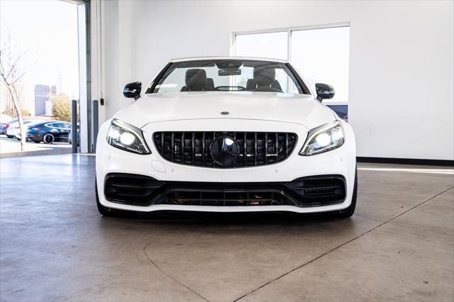 used 2020 Mercedes-Benz AMG C 63 car, priced at $59,995