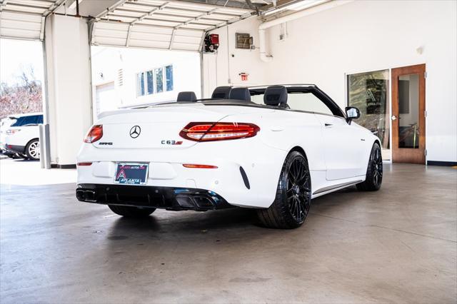 used 2020 Mercedes-Benz AMG C 63 car, priced at $59,995