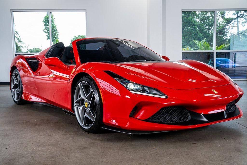 used 2021 Ferrari F8 Spider car, priced at $395,999