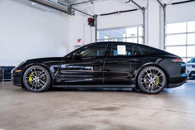 used 2022 Porsche Panamera e-Hybrid car, priced at $86,999