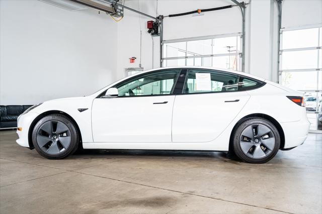 used 2023 Tesla Model 3 car, priced at $27,999