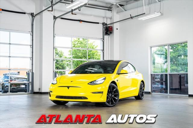 used 2021 Tesla Model 3 car, priced at $27,999