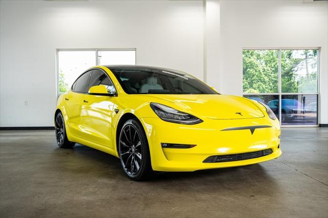 used 2021 Tesla Model 3 car, priced at $28,999