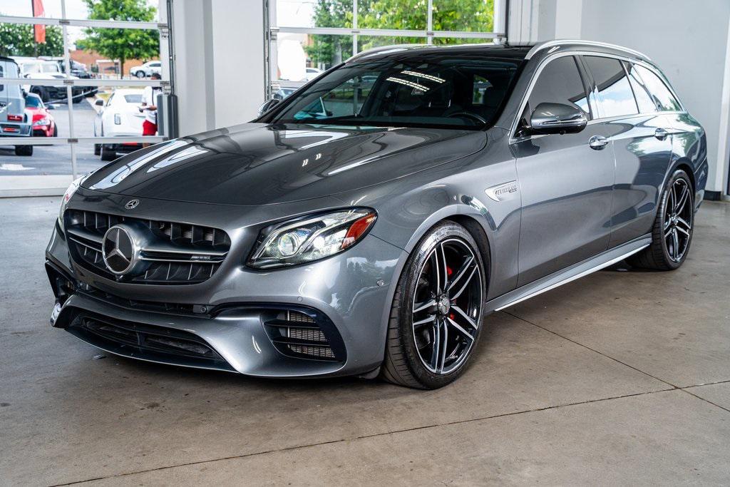 used 2019 Mercedes-Benz AMG E 63 car, priced at $72,999