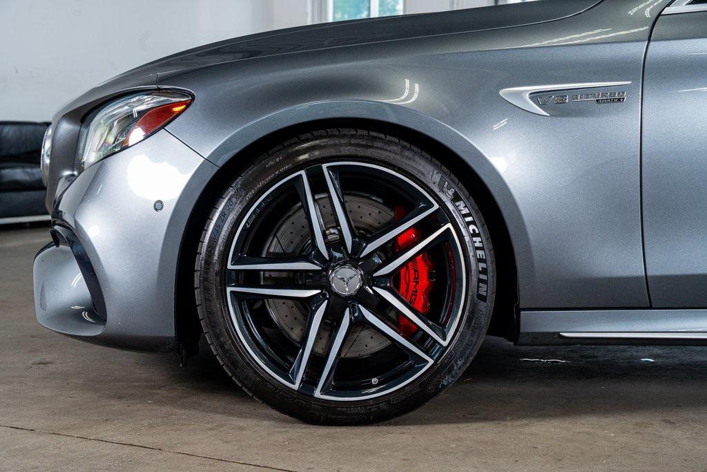 used 2019 Mercedes-Benz AMG E 63 car, priced at $72,999