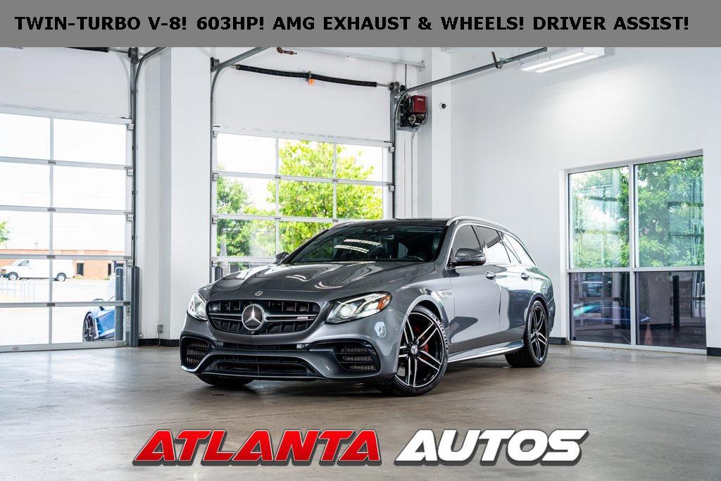 used 2019 Mercedes-Benz AMG E 63 car, priced at $72,999
