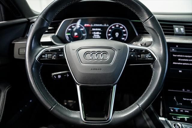 used 2024 Audi Q8 e-tron car, priced at $45,999