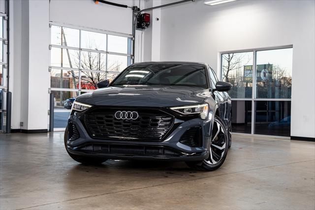 used 2024 Audi Q8 e-tron car, priced at $45,999