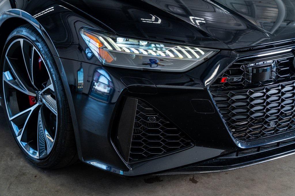used 2021 Audi RS 7 car, priced at $77,999