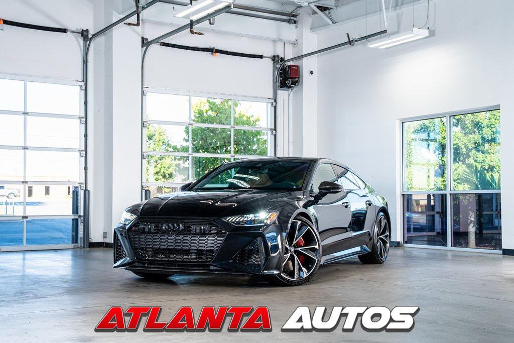 used 2021 Audi RS 7 car, priced at $77,999