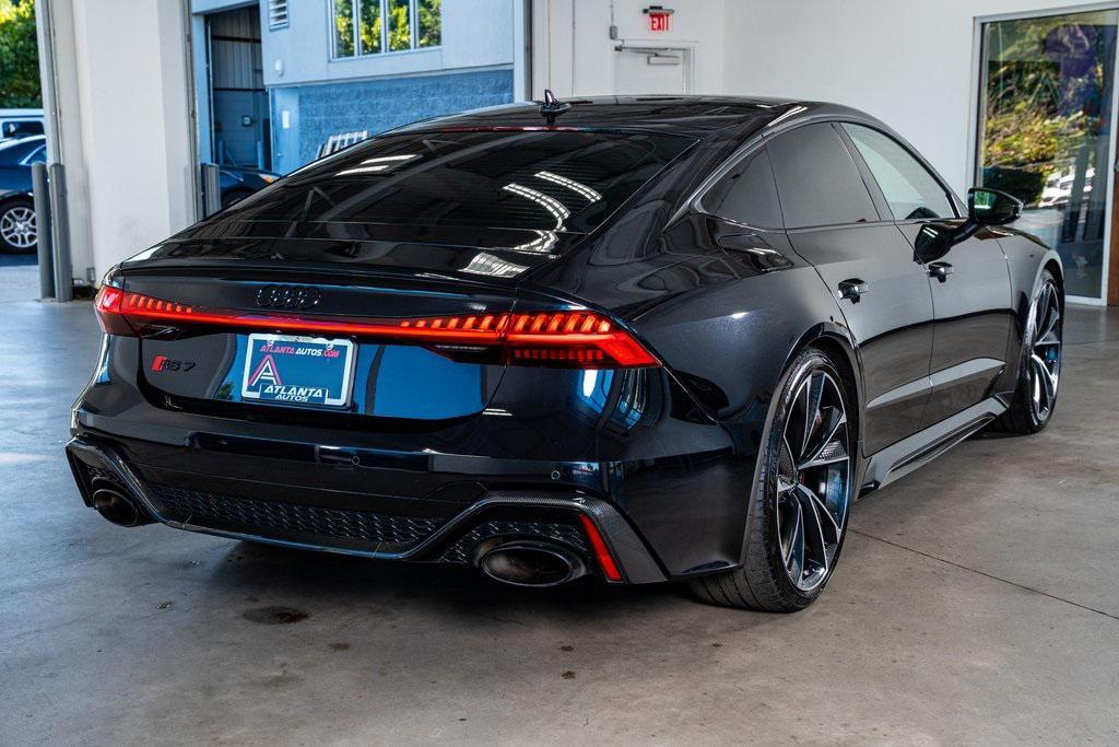 used 2021 Audi RS 7 car, priced at $77,999