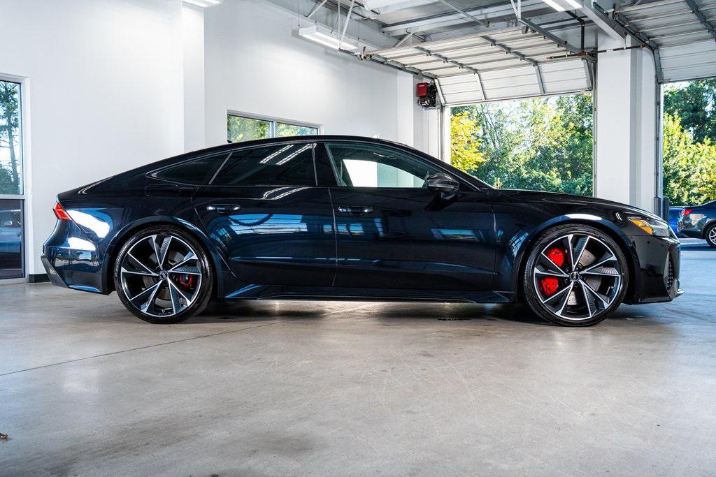 used 2021 Audi RS 7 car, priced at $77,999