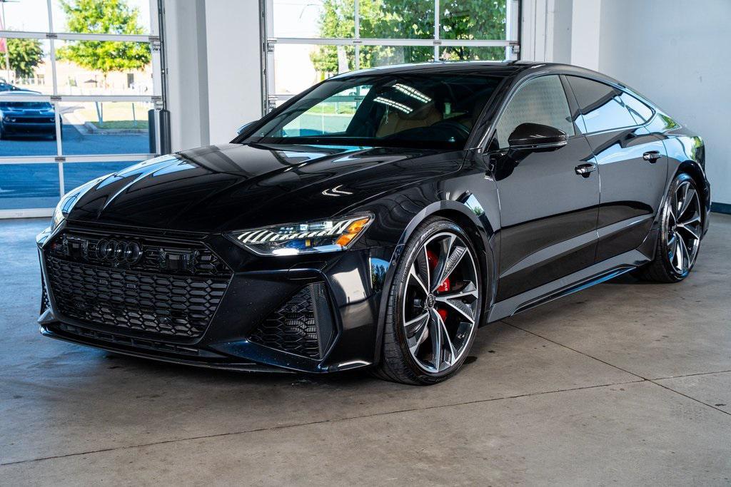 used 2021 Audi RS 7 car, priced at $77,999
