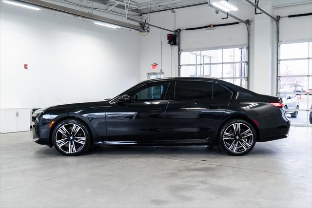 used 2023 BMW 740 car, priced at $74,999