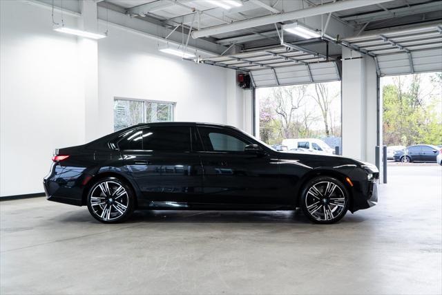 used 2023 BMW 740 car, priced at $74,999