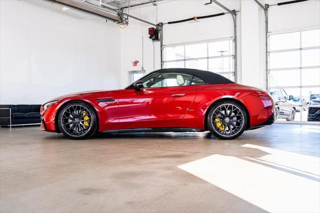 used 2022 Mercedes-Benz AMG SL 55 car, priced at $89,999