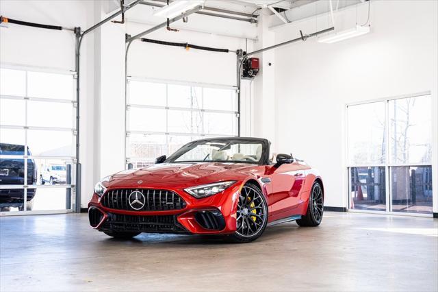 used 2022 Mercedes-Benz AMG SL 55 car, priced at $89,999