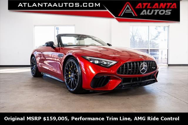 used 2022 Mercedes-Benz AMG SL 55 car, priced at $89,999