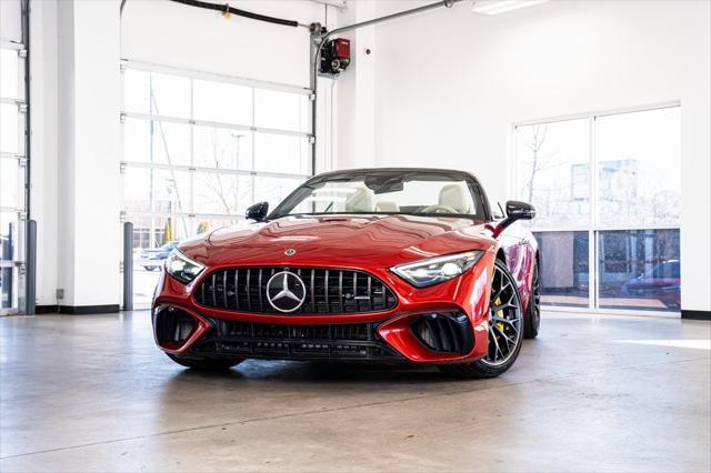 used 2022 Mercedes-Benz AMG SL 55 car, priced at $89,999