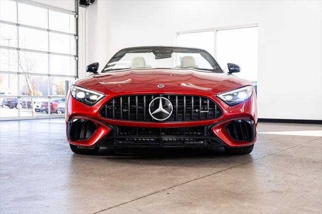 used 2022 Mercedes-Benz AMG SL 55 car, priced at $89,999