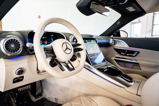 used 2022 Mercedes-Benz AMG SL 55 car, priced at $89,999