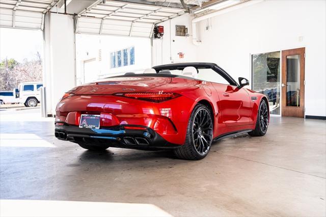 used 2022 Mercedes-Benz AMG SL 55 car, priced at $89,999