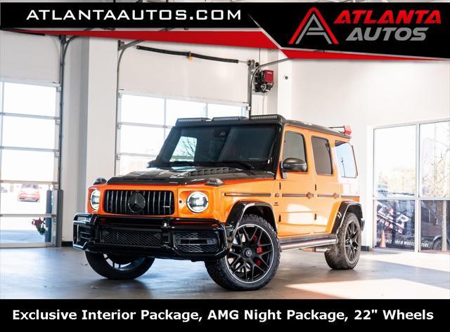 used 2021 Mercedes-Benz AMG G 63 car, priced at $165,999