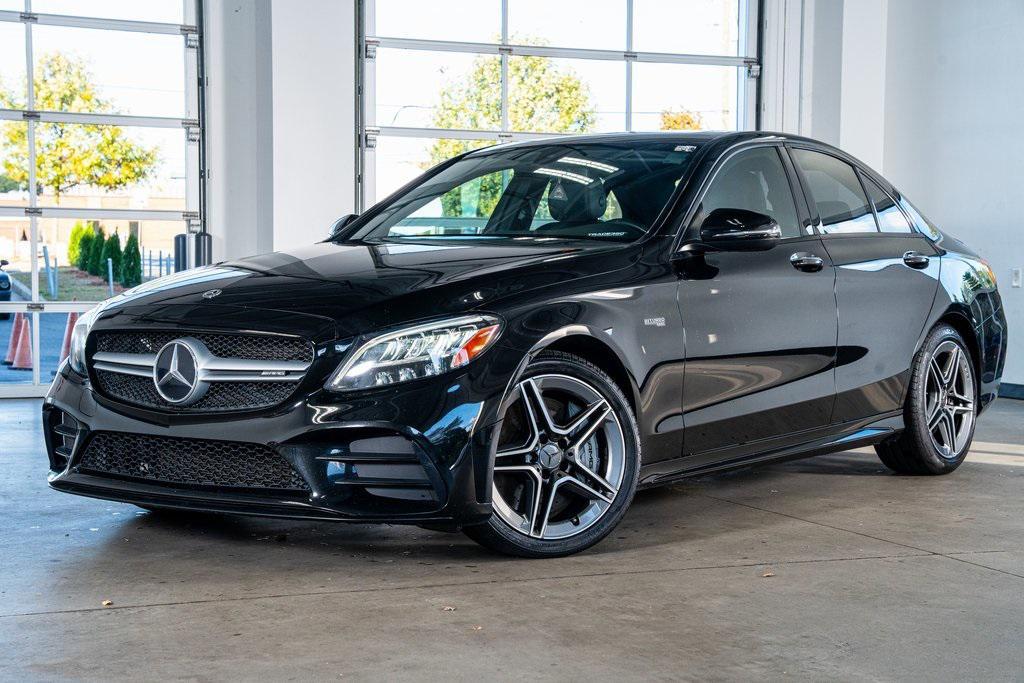used 2019 Mercedes-Benz AMG C 43 car, priced at $30,999