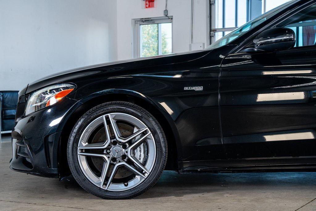 used 2019 Mercedes-Benz AMG C 43 car, priced at $30,999