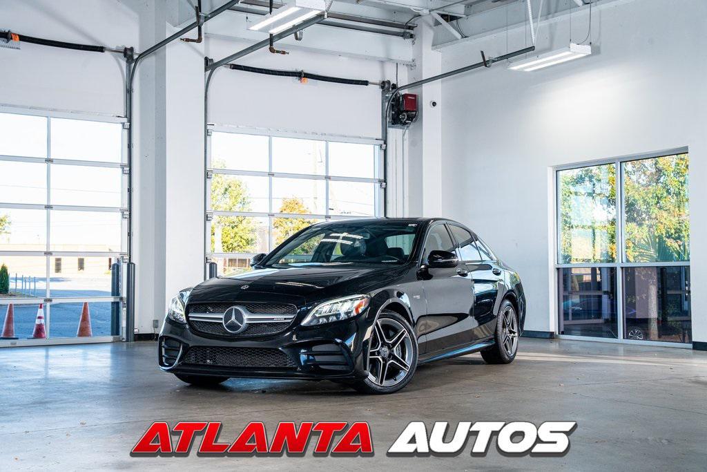used 2019 Mercedes-Benz AMG C 43 car, priced at $30,999