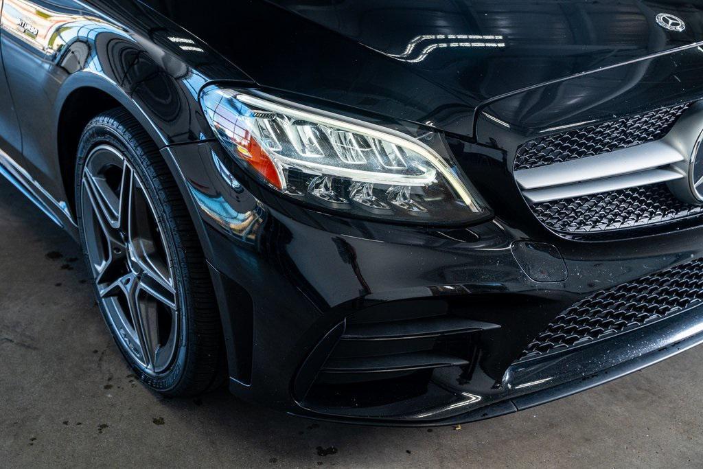 used 2019 Mercedes-Benz AMG C 43 car, priced at $30,999