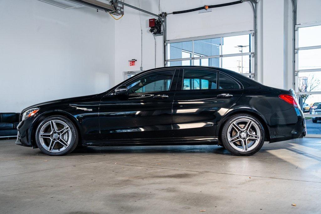 used 2019 Mercedes-Benz AMG C 43 car, priced at $30,999