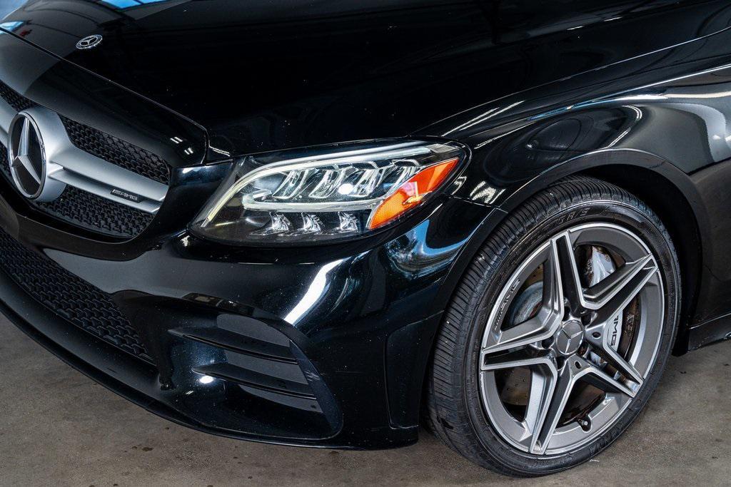 used 2019 Mercedes-Benz AMG C 43 car, priced at $30,999