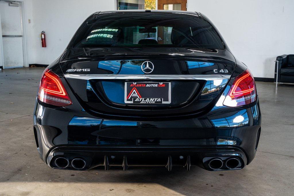 used 2019 Mercedes-Benz AMG C 43 car, priced at $30,999