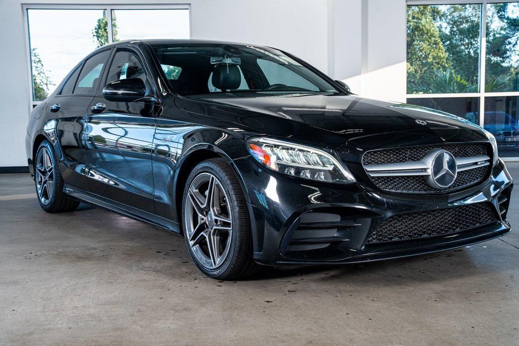 used 2019 Mercedes-Benz AMG C 43 car, priced at $30,999