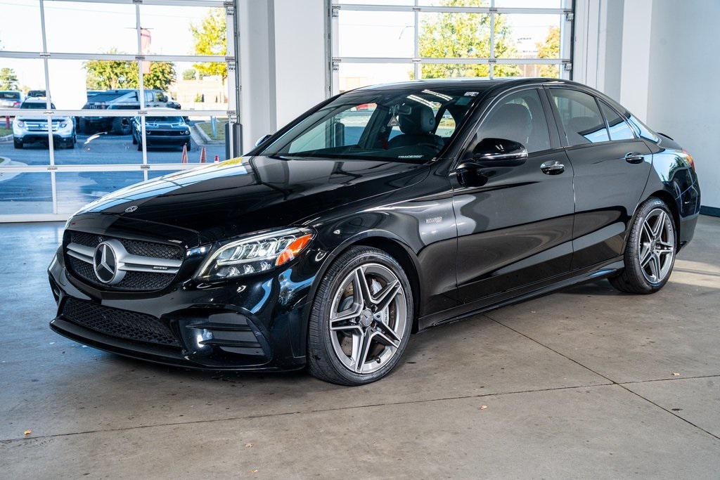 used 2019 Mercedes-Benz AMG C 43 car, priced at $30,999