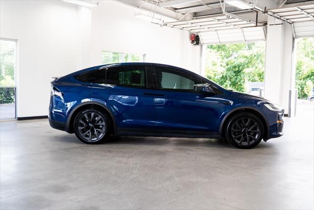 used 2022 Tesla Model X car, priced at $70,999