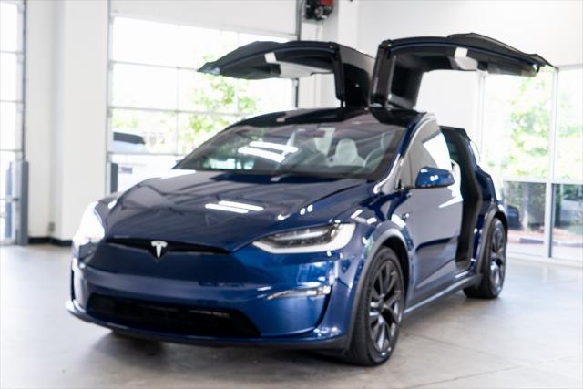 used 2022 Tesla Model X car, priced at $70,999