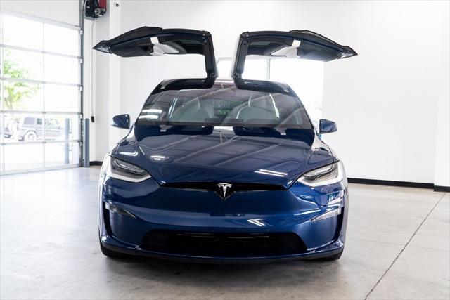 used 2022 Tesla Model X car, priced at $70,999