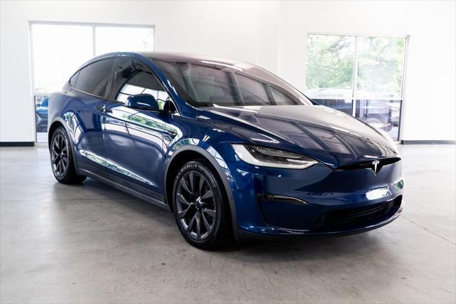 used 2022 Tesla Model X car, priced at $70,999