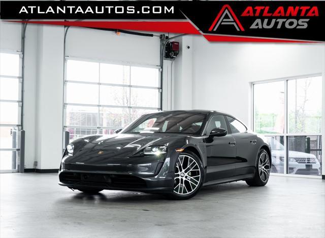 used 2021 Porsche Taycan car, priced at $59,999