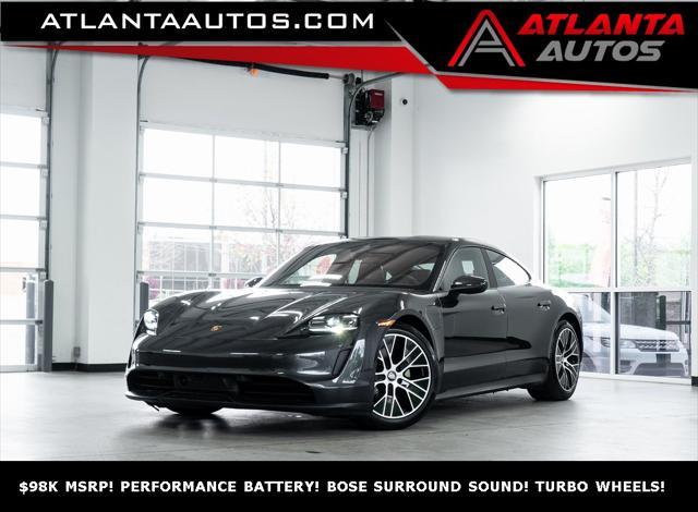 used 2021 Porsche Taycan car, priced at $57,999