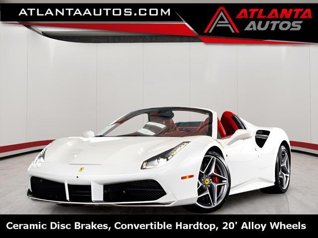 used 2018 Ferrari 488 Spider car, priced at $264,999