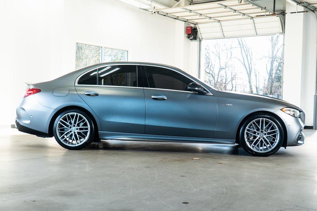 used 2023 Mercedes-Benz AMG C 43 car, priced at $43,999