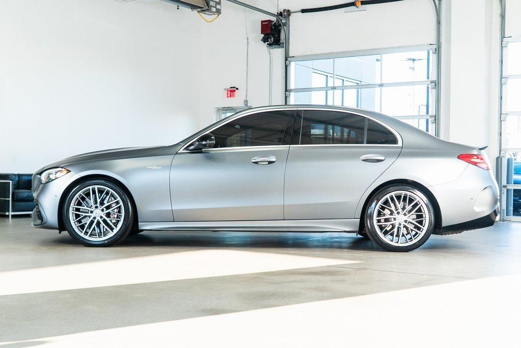 used 2023 Mercedes-Benz AMG C 43 car, priced at $43,999