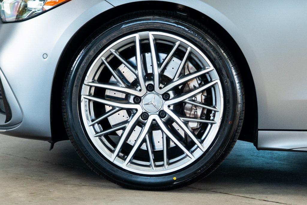 used 2023 Mercedes-Benz AMG C 43 car, priced at $43,999
