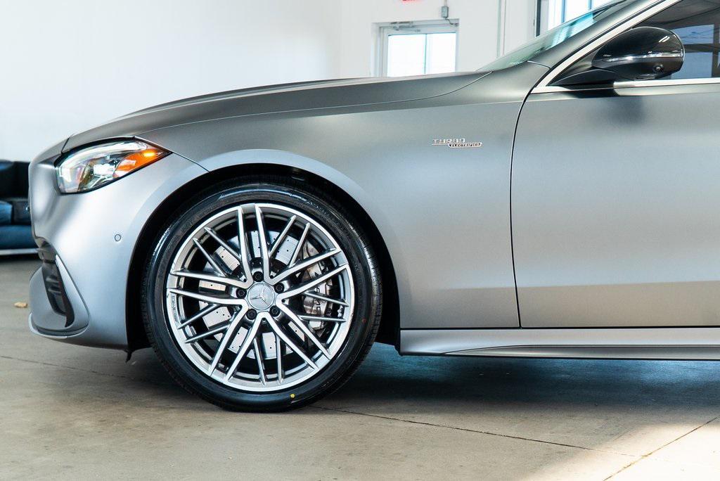 used 2023 Mercedes-Benz AMG C 43 car, priced at $43,999