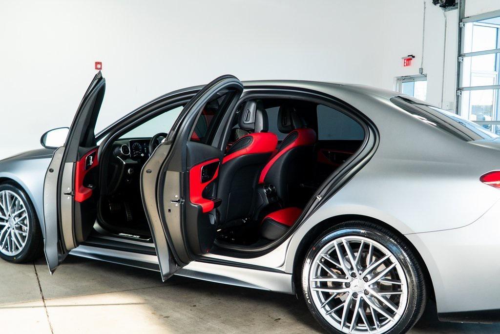 used 2023 Mercedes-Benz AMG C 43 car, priced at $43,999